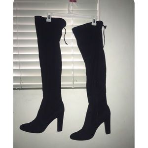 High Knee Heel Boots